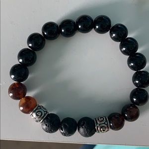Lava bead bracelet